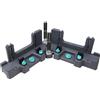 wolfcraft Rapportatore angolare e tagliacornici PRO I 6956000 I 2 in 1 Cassetta per