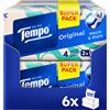 Tempo Fazzoletti originali Duo Box Confezione risparmio 12 scatole 100 panni per