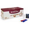 N/A Kit Accessori Borbone da 100 pz (Colore Bicchieri Casuali)