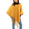 TooCool Poncho Donna Coprispalle Mantella Tricot Frange Scialle Lana TOOCOOL BS-A301