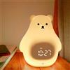 Sveglia per bambini con ricarica USB Lampada da asilo nido a forma di