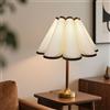 Paralume per lampada da tavolo a forma di petalo, accessorio di moda,