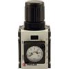 RIEGLER 142399-FUM 7004-KM - Regolatore di pressione FUTURA-mini, Kompaktmano, BG 0, G 1/4, 0,1-4 bar, 1 pezzo