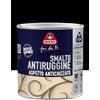 Boero Fai da Te, Smalto Antiruggine a Grana Grossa, per Ferro, per Interno/Esterno, Applicazione Diretta, Gel Antigoccia, Fondo + Finitura ed Alta Protezione, Colore Nero, Formato 0,5L