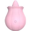 Rose Vibratore Stimolatore Lingua Clitorideo Vagina Clitoride sex toy Ricaricabile