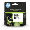 HP 301XL Nero CH563EE Cartuccia Originale da 480 Pagine Compatibile con Stampanti