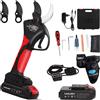 Laecabv Forbici Potatura Elettriche da 40mm Progressiva Cesoie Forbice da Potatura a