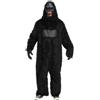 Costume da gorilla Adulti Uomini Maschera da testa di gorilla per giochi di
