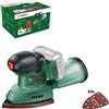Bosch Home and Garden Levigatrice palmare a batteria EasySander 18V-8 (senza batteria; 18 Volt System; per lavorazione del legno; 3 fogli abrasivi; 20 di carta abrasiva) - Amazon Edition