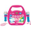 Lexibook - Disney Princess2 - Lettore Musicale Karaoke Portatile per Bambini - Bluetooth, Registrazione vocale e funzioni di Modifica, batterie Ricaricabili, Rosa, MP320DPZLXB