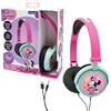 Lexibook Disney Minnie & Daisy Cuffie Stereo, Alimentazione a Misura di Bambino, Pieghevole e Regolabile, Rosa/Verde, HP010MNLXB