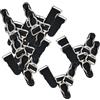 20 Pezzi Reggicalze Grip End Clip Gancio Corsetto Accessori Lingerie Nero