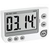 TFA 38.2024 Timer elettronico e cronometro da cucina (bianco) u4eF