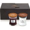 YANKEE CANDLE WoodWick candele profumate in confezione regalo Candele profumate White Tea &