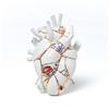 SELETTI Love in Bloom Kintsugi porcellana e oro