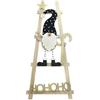WELL HOME MOBILIARIO & DECORACIÓN Gnomo decorativo su una scala 'HOHOHOHOHOHOHO' H.50cm