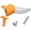 Fiskars Lama di Ricambio per Forbici da Potatura Bypass L X-series P961 (10 CONW