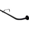 Gardinia Set Asta per Tende Lisa, 1 Binario Curva, Diametro 16/19 mm, Esten quOA
