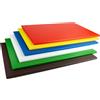 Grunwerg CB-1018BR Tagliere colorato in polietilene resistente ai graffi ma A2mO