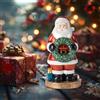 Statua di Babbo Natale, regalo di Natale, ornamento in resina, statuetta per