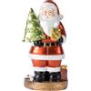 Statua di Babbo Natale, regalo di Natale, ornamento in resina, statuetta per