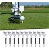 Supporto per tee per pallina da golf da 10 pezzi con indicazione della