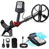 SUNPOW Metal Detector Professionale Ricaricabile per Adulti Batteria 2500 mAh (35 h)