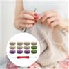 Kit all'uncinetto coperta bouquet, kit di sterter all'uncinetto creativo fatto a