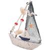Ornamento decorativo da tavolo modello mini barca a vela per tavoli da gioco