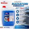 Rhutten Liquido radiatore Blu puro protettivo antigelo anticorrosione -26° +112° da 5 Lt