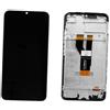REALME DISPLAY LCD PER REALME C21 RMX3201 TOUCH SCREEN SCHERMO VETRO CON FRAME NERO