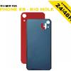 Apple BACK COVER VETRO POSTERIORE iPhone XR BIG HOLE SCOCCA COPRI BATTERIA