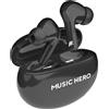 Sbs Auricolari microfono bluetooth MUSIC HERO X Beat Tws Black MHTWSBEATBTNORK