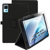 Heioloo Custodia per DOOGEE U13 Android 16 Tablet 13 Cover in Pelle Case [1 Pezzi] Vetro