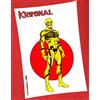 KRIMINAL CORNO ADESIVO SU CARTA LUCIDA DI CM.17x11 E MEZZO MARVEL