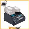 MAKITA CARICATORE DOPPIO RAPIDO CARICABATTERIE 18V 14,4V 12V ORIGINALE DC18RE