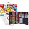 CRAYOLA VALIGETTA COLORI CRAYOLA POKEMON 115 MATITE PASTELLI A CERA PENNARELLI FOGLI