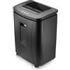 Hama Trituratore Carta Distruggidocumenti Carta Graffe, 120 fogli A4 alla volta, Sicurezza On/Off Auto, LED Overload Overheat, Funzione Indietro, Cestino 25L, Sicurezza P5 T5 E3, Nero