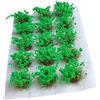 Gruppi di vegetazione in miniatura per terreni paesaggistici in miniatura