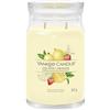 YANKEE CANDLE CANDELA PROFUMATA SIGNATURE JAR LARGE ICED BERRY LEMONADE GIARA