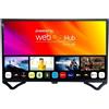 AIXI Smart Tv 32" AIXI Televisore LED HD Ready Hub HDMI USB Wi-Fi BT Dvbt-2 WebOS
