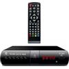 Ricevitore Digitale DVB-T3 TV Box 1080p Full HD H.265 + Telecomando HDMI Scart