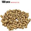 不适用 Qualit�� premium 100 pz inserto filettato dado autobloccante ottone allacciato