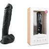 Dildo Pene Fallo in Gomma finto Ventosa Forte Vaginale Anale 26 CM