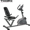 Toorx BRX-R65 Comfort Cyclette Da Seduto Recumbent Magnetica Volano 7Kg Bike