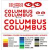 KIT Adesivi COLUMBUS Bici Vintage sticker decals Bike logo bicicletta