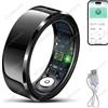 Ola Esporte Smart Ring 2025 Monitor Pressione Frequenza Cardiaca Sonno IP68 Uomo Donna