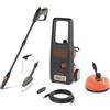 BLACK+DECKER Idropulitrice ad Alta Pressione BXPW1400PE con Patio Cleaner e Spazzola Fissa