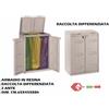 GENSINI MOBILE RESINA MOBILETTO BASSO X DIFFERENZIATA ESTERNO INTERNO 65X45X88H 5 2025