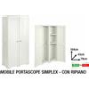 TONTARELLI MOBILE ARMADIO RESINA PORTASCOPE PORTA SCOPE RIPIANI ALTO MULTIFUNZIONE 6 2024